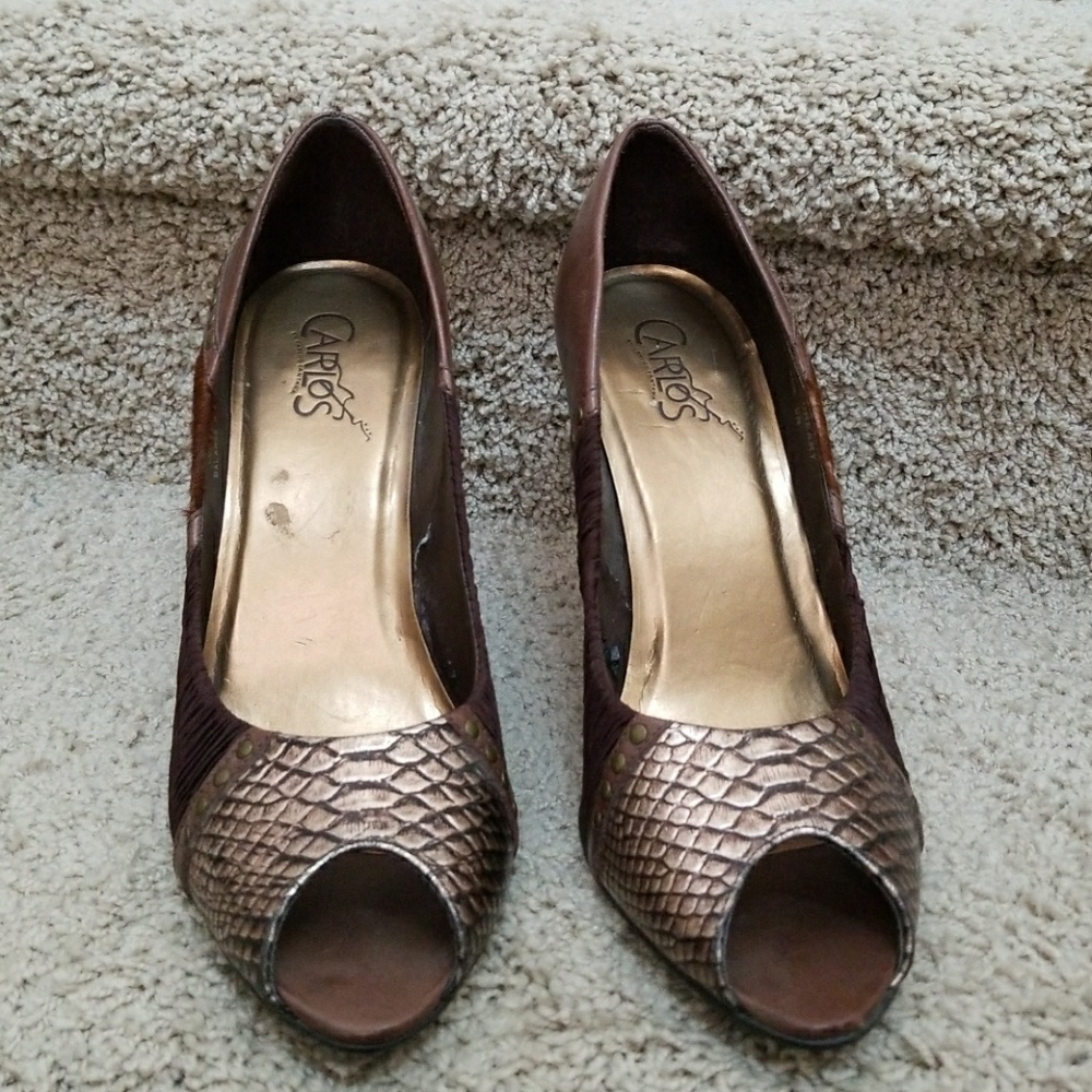 Brown 4in heels